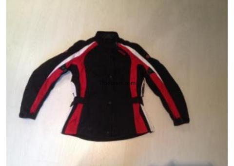 Chaqueta moto mujer