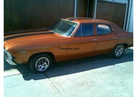 Chevrolet malibu del 69 sedan chevelle