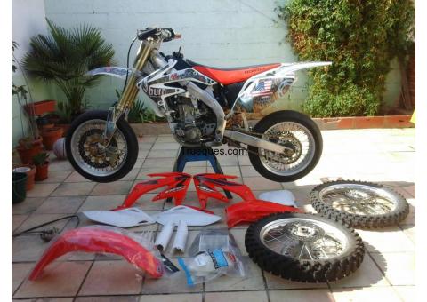 Honda crf450 motocross/supermotard