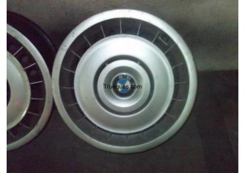 Llantas con tapacubos bmw