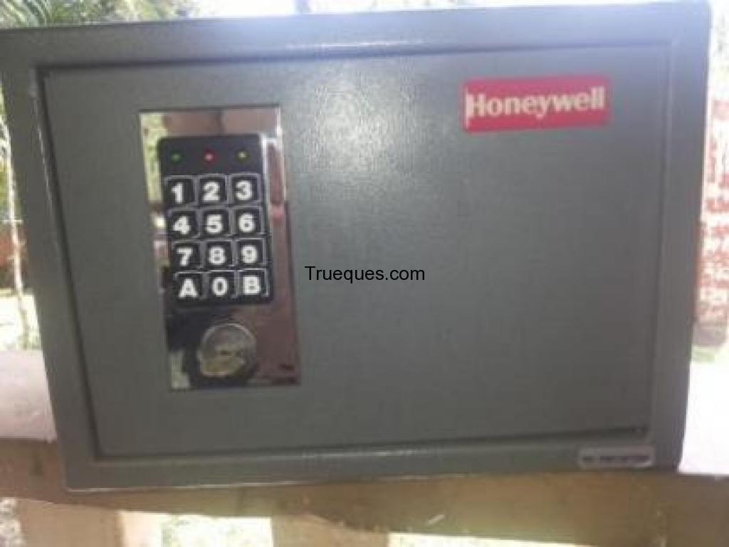 Caja de seguridad honeywell electronica y con llave