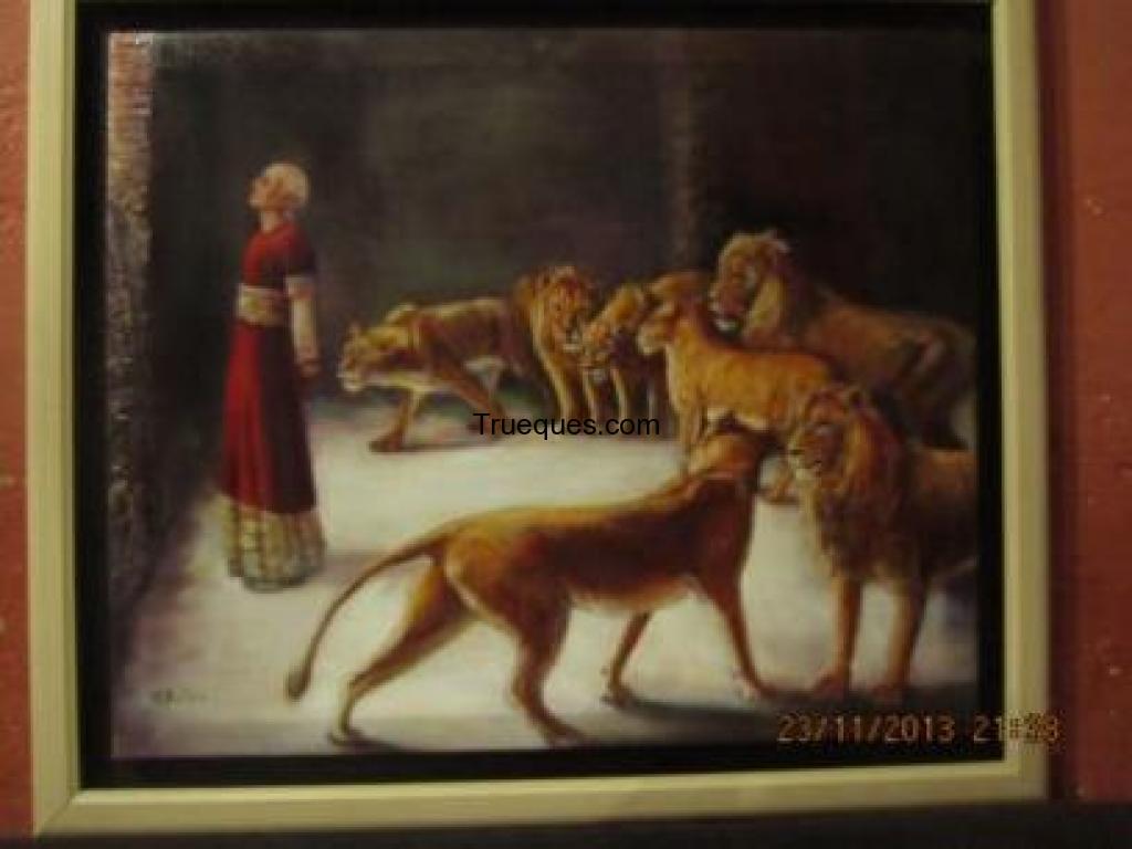 Daniel en el foso de los leones