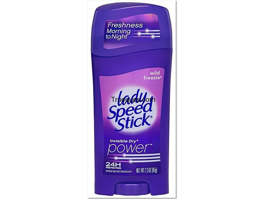Desodorante en barra lady speedstick importado x comida