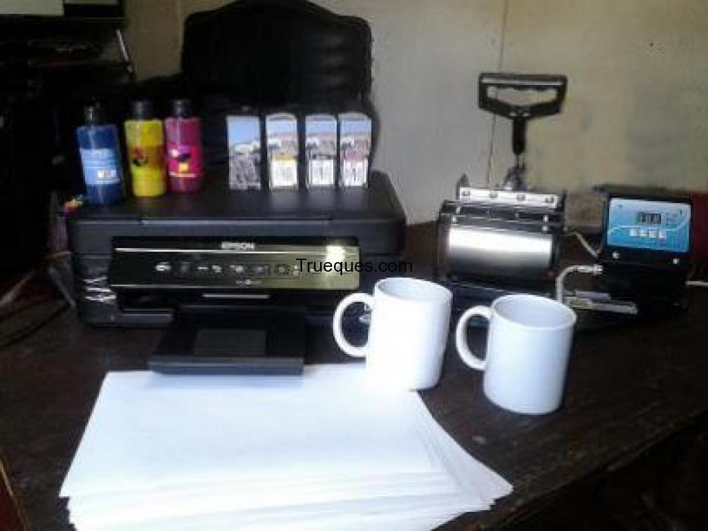 Estampadora de tazones con multifuncional