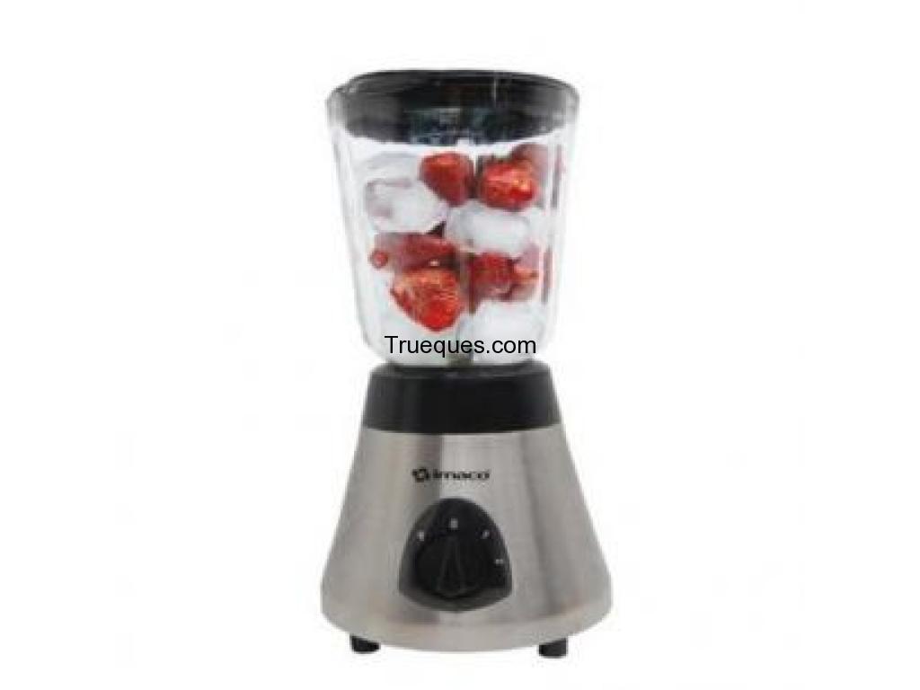 Licuadora imaco con vaso de vidrio nuevo
