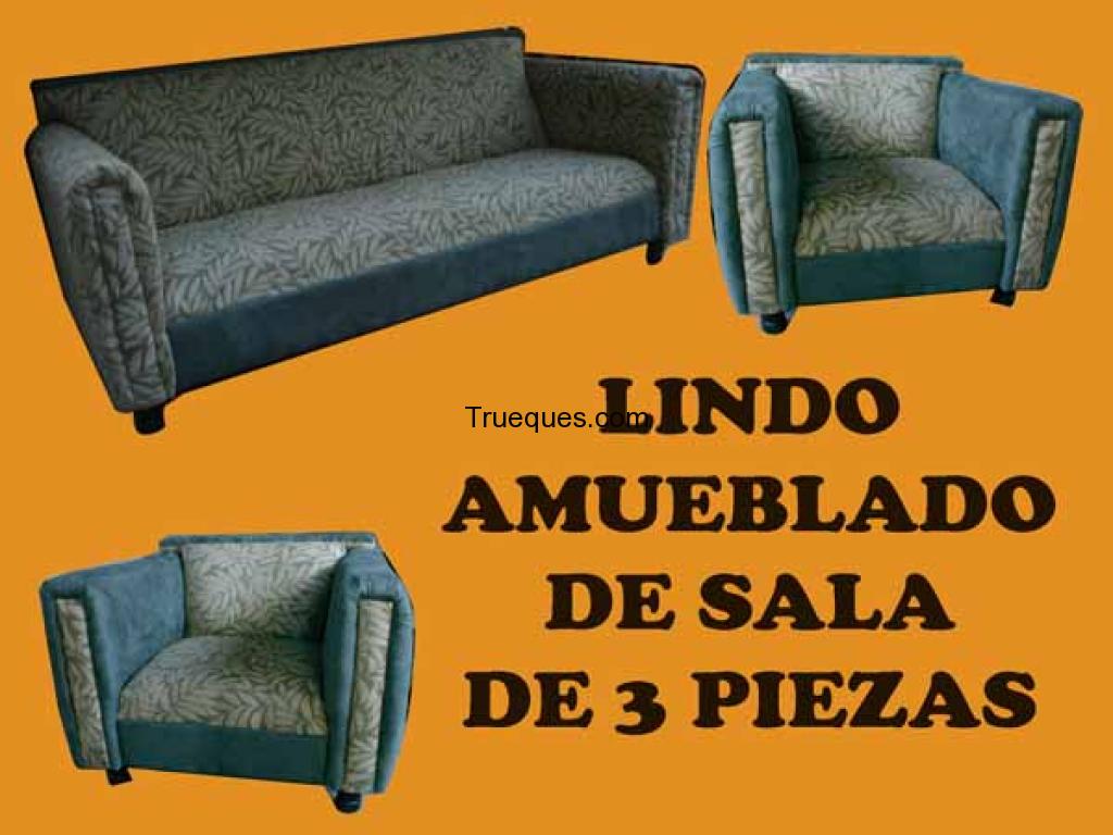 Lindo amueblado de sala