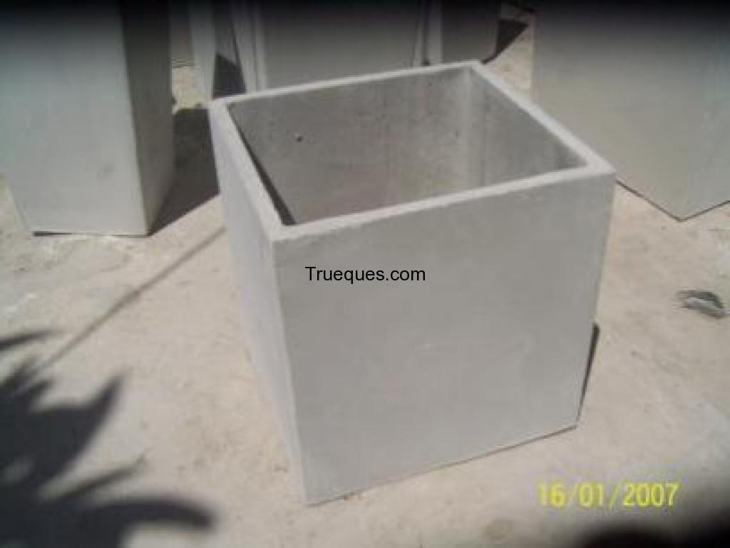 Macetas de fibrocemento