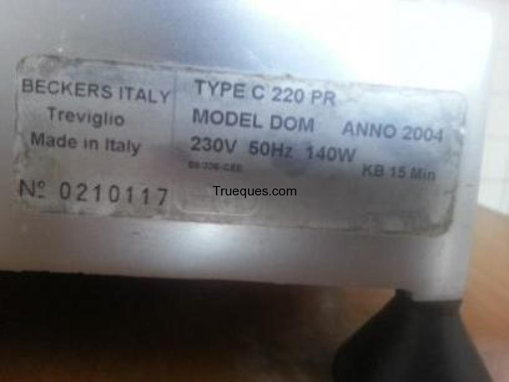 Maquina de cortar fiambre