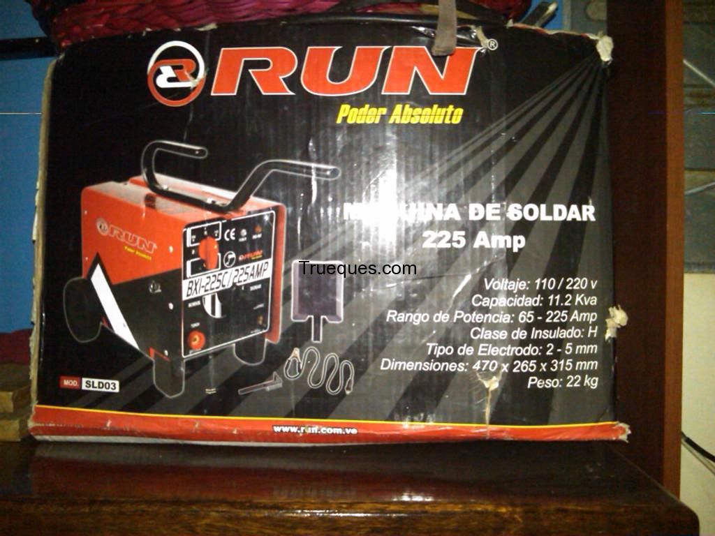 Maquina de soldar rum 225×225 como nueva