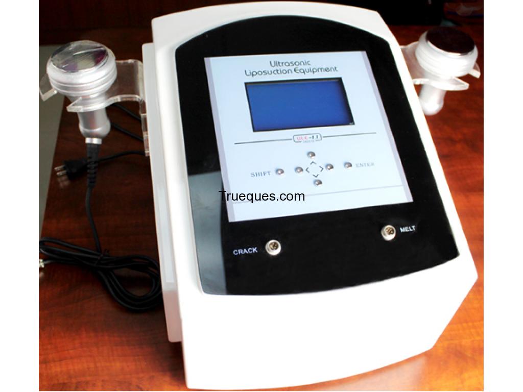 Maquina profesional cavitacion y radiofrecuencia