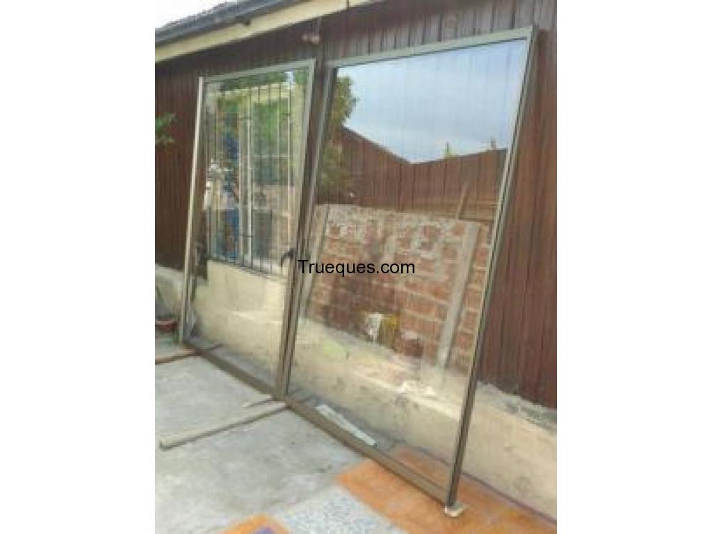 Permuto ventanales dos hojas