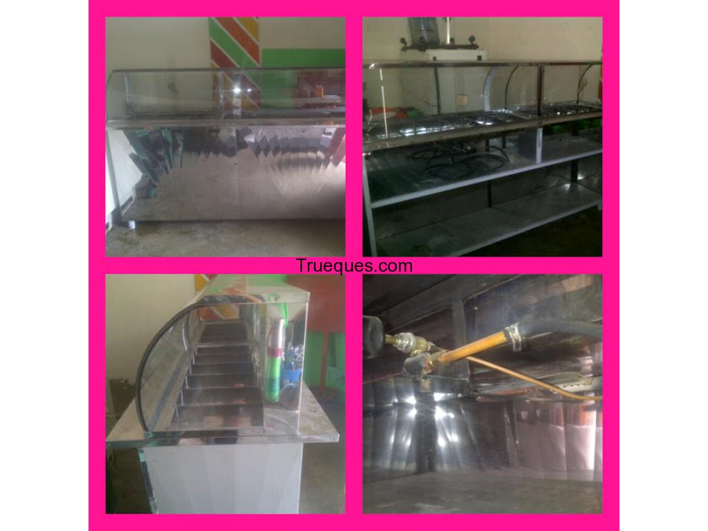 Self service o barra arepera