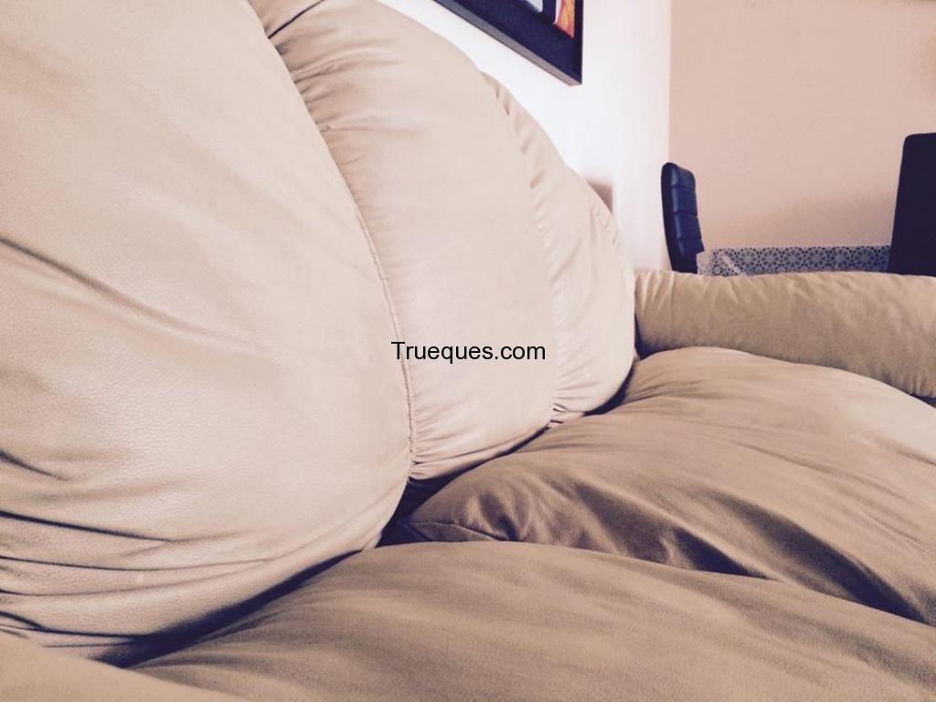 Sillon 3 cuerpos eco cuero