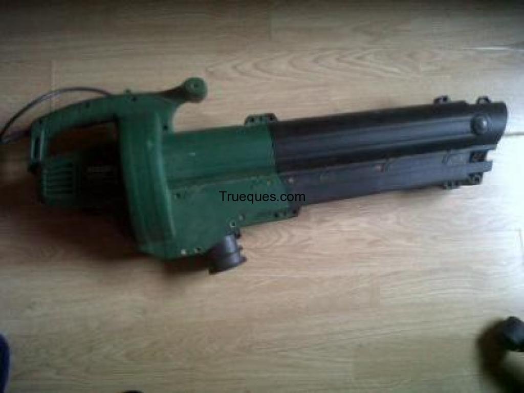 Soplado aspirador triturador de hojas