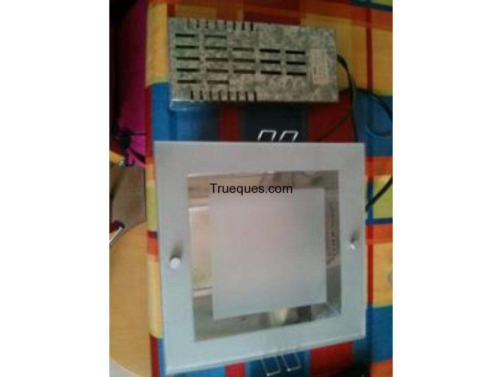 Vendo 6 downlights de 2x26w