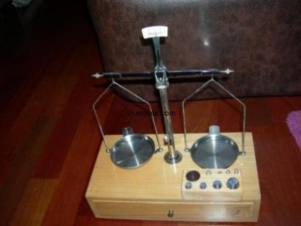 Balanza kiesel decada de los 80