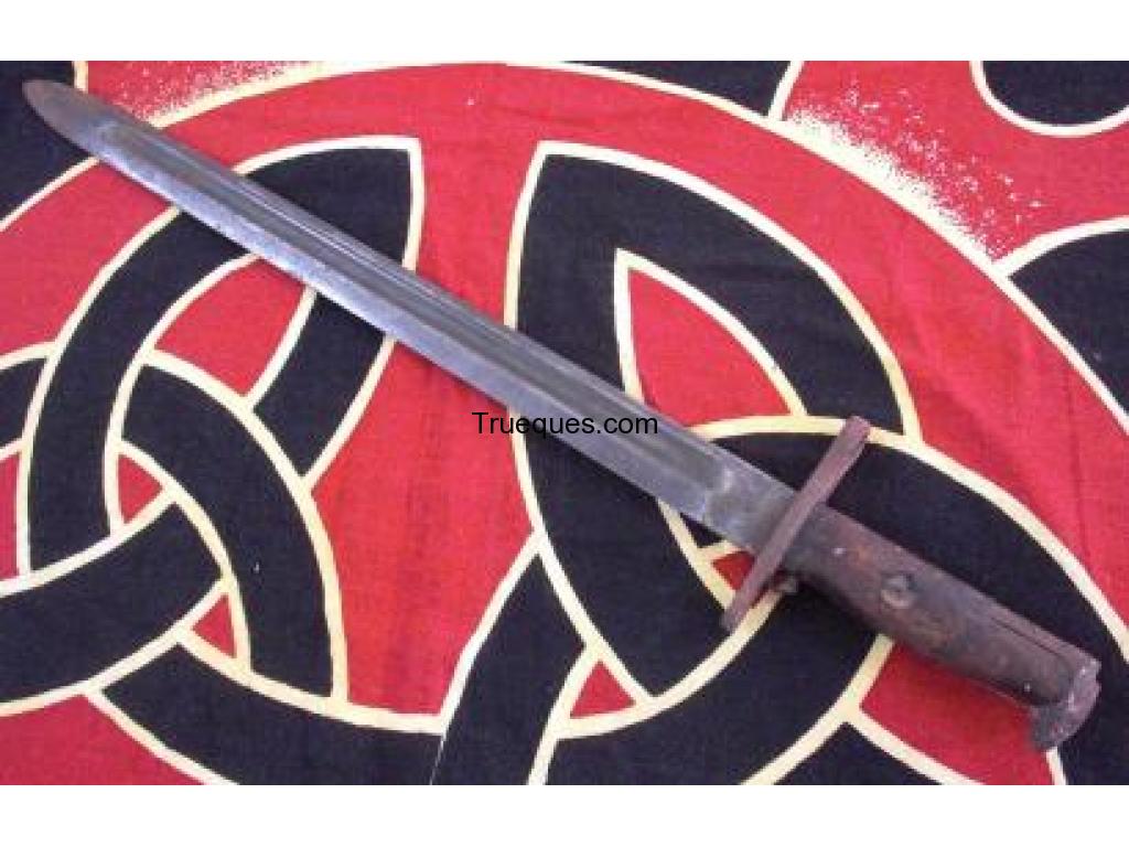 Bayoneta de springfield armory de 1912 en excelente condicion