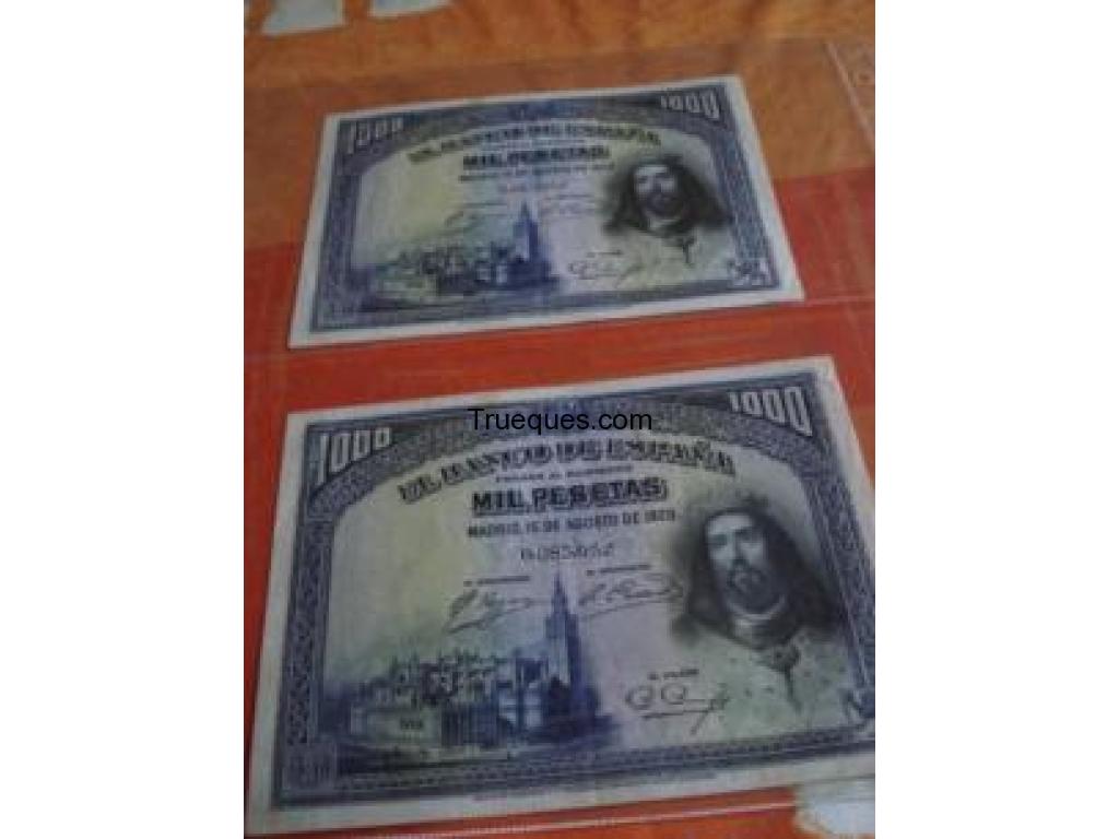 Billetes en perfercto estado