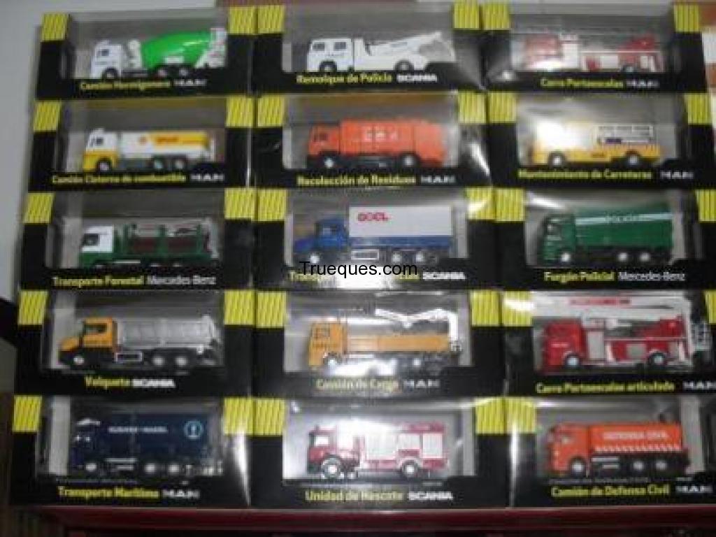 Coleccion de 15 camiones