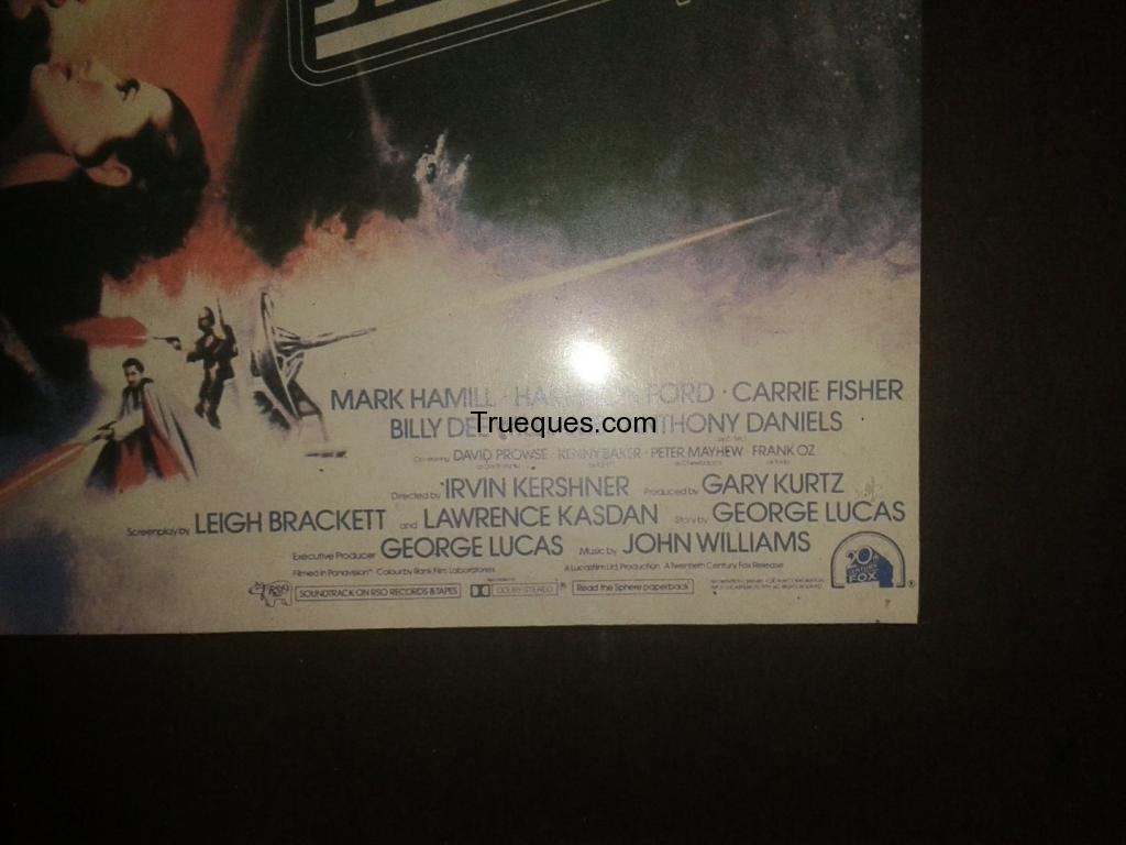 Cuadro guerra de las galaxias 1980