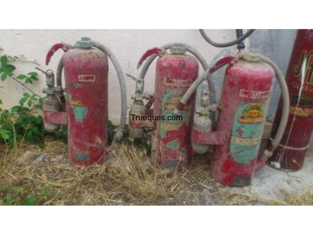 Extintores antiguos