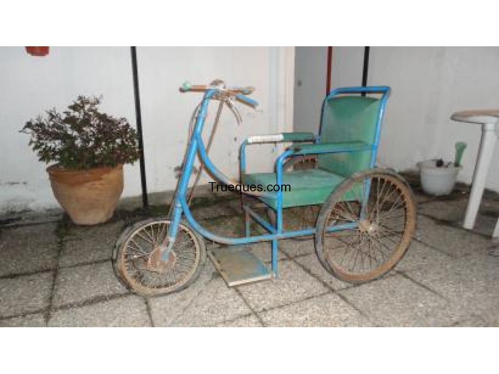 Triciclo de minusvalido