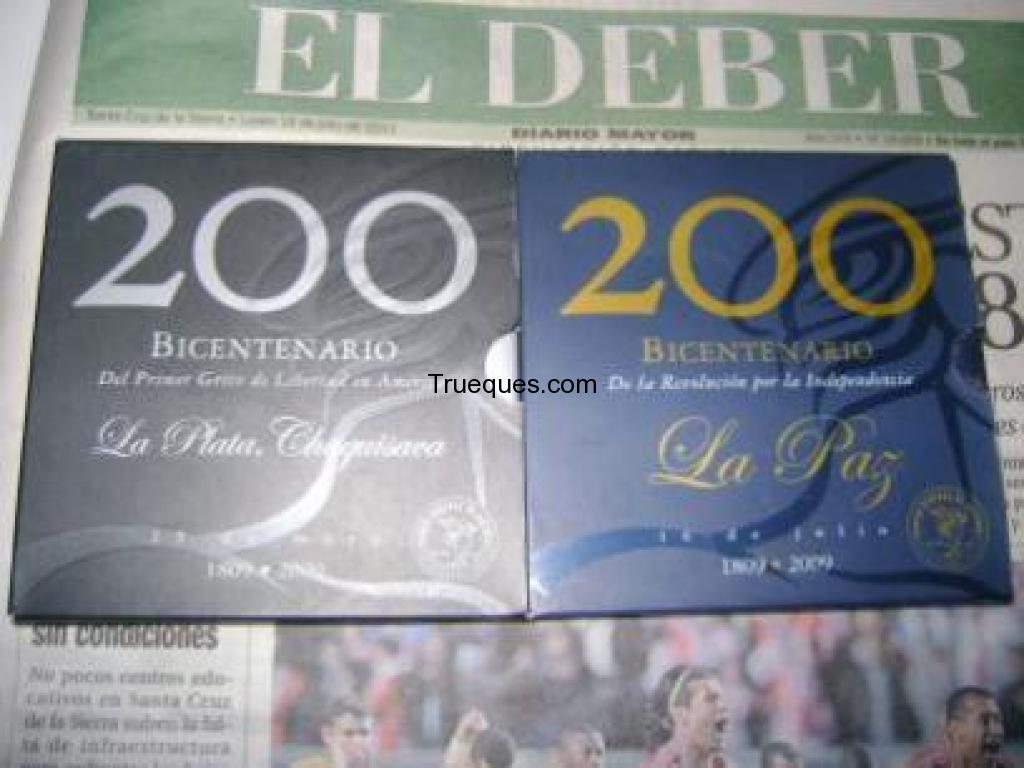 Vendo o truequeo dos monedas historicas