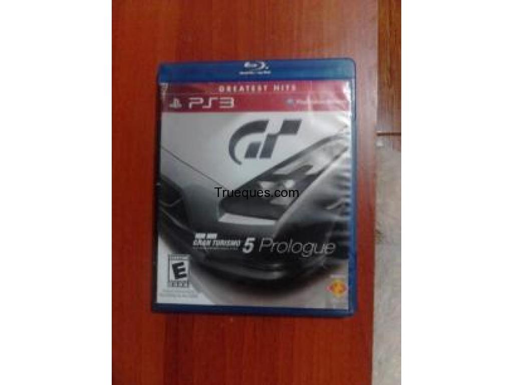 Juego de ps3 gran turismo 5 o socom 4 por el pes 2013