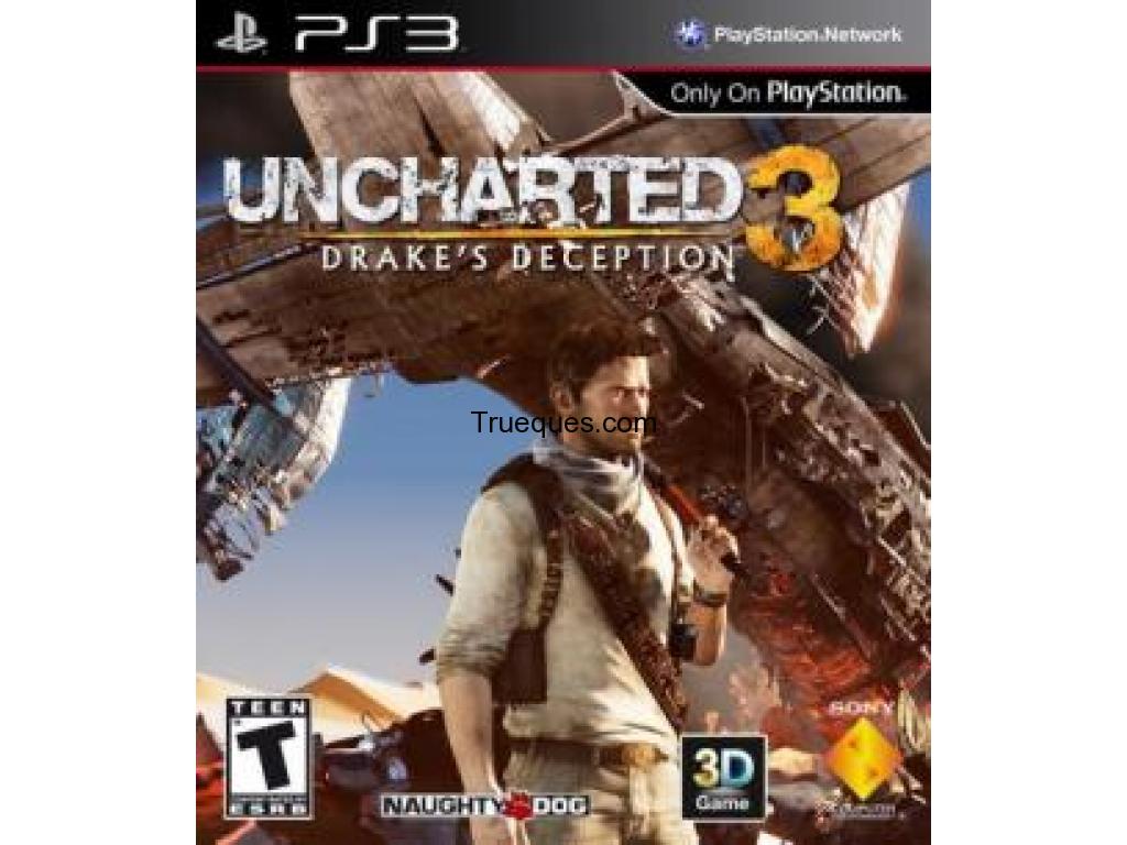 Juego de ps3 uncharted 3