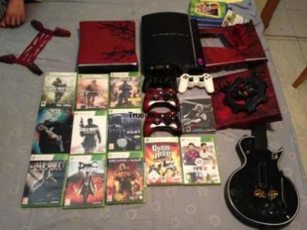 Lote de consolas play y xbox360