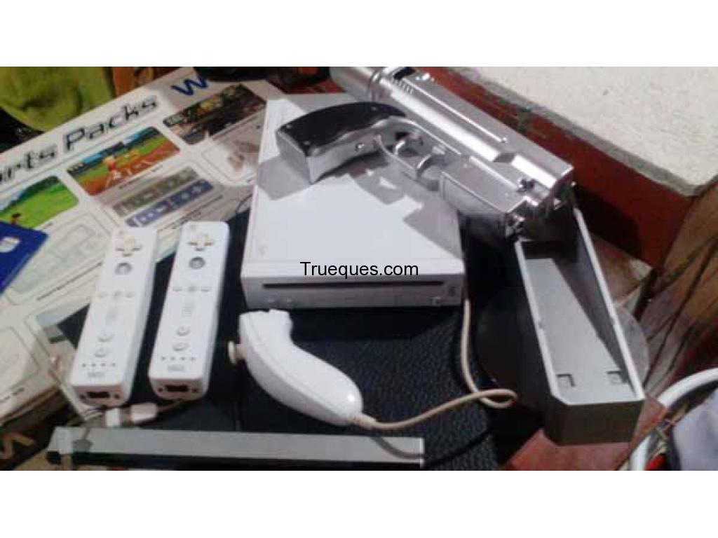 Nintendo wii con accesorios