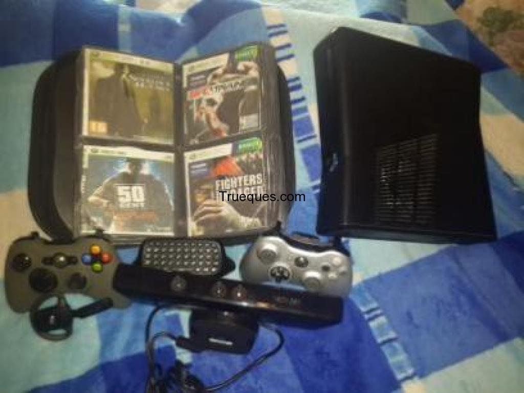 Permuto xbox 360 slim por moto que ofrecen