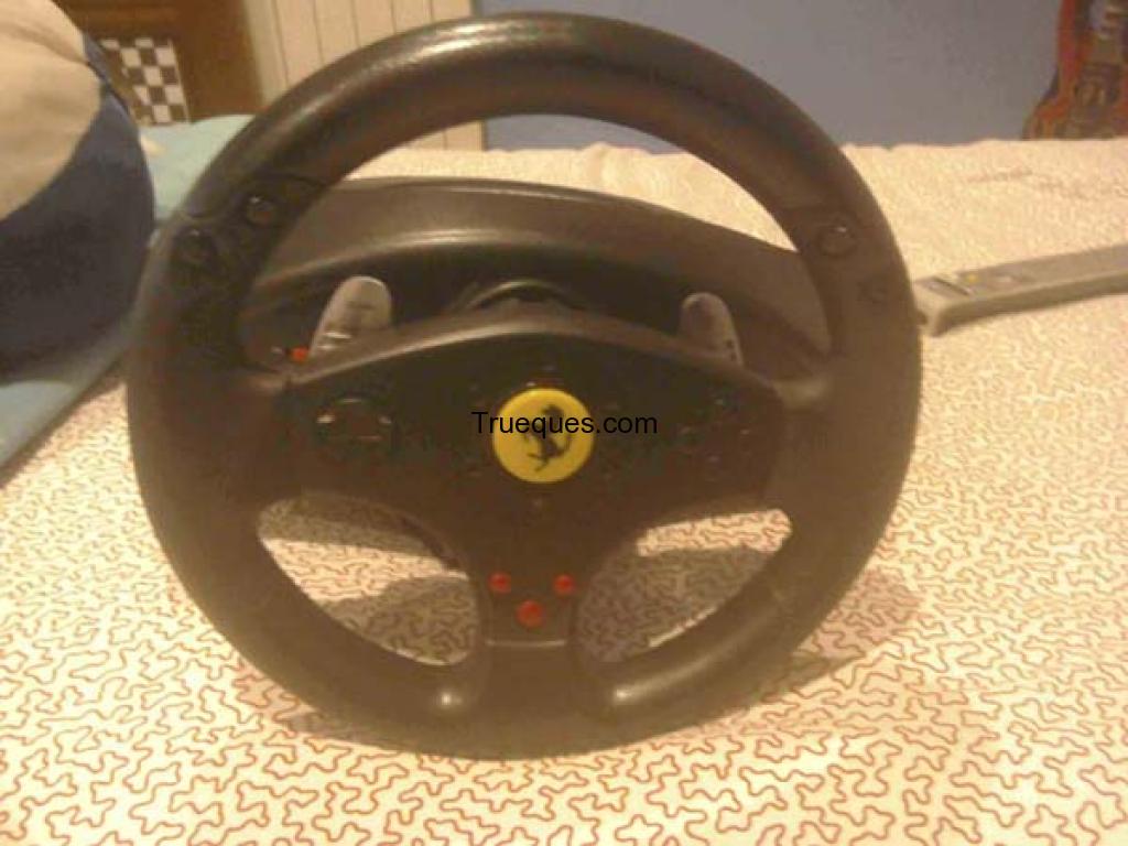 Volante ferrari gt experience racing wheel para ps3 y pc