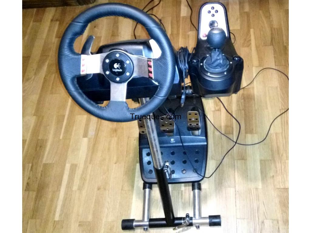 Volante g27 con plataforma