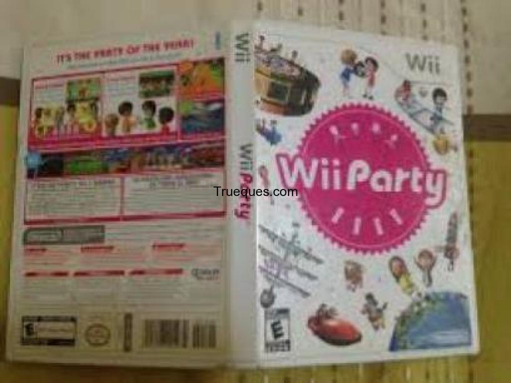 Wii party seminuevo pero en perfecto estado