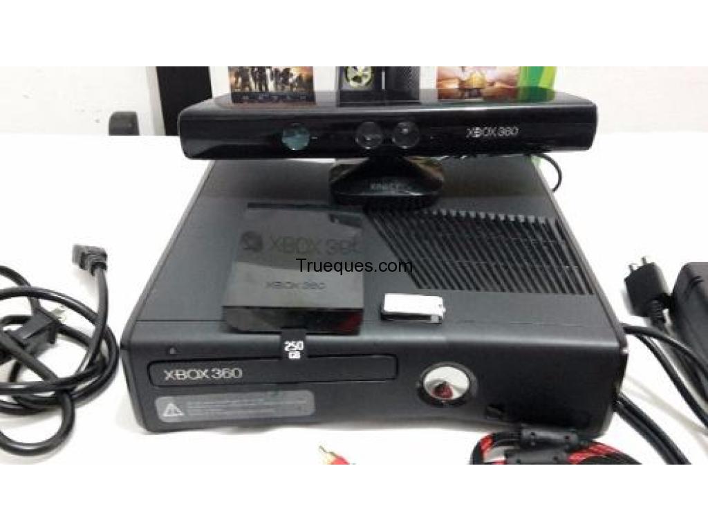 Xbox 360 con accesorios