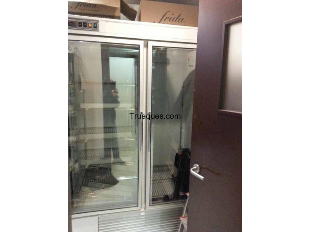 Armario congelador con tiro forzado