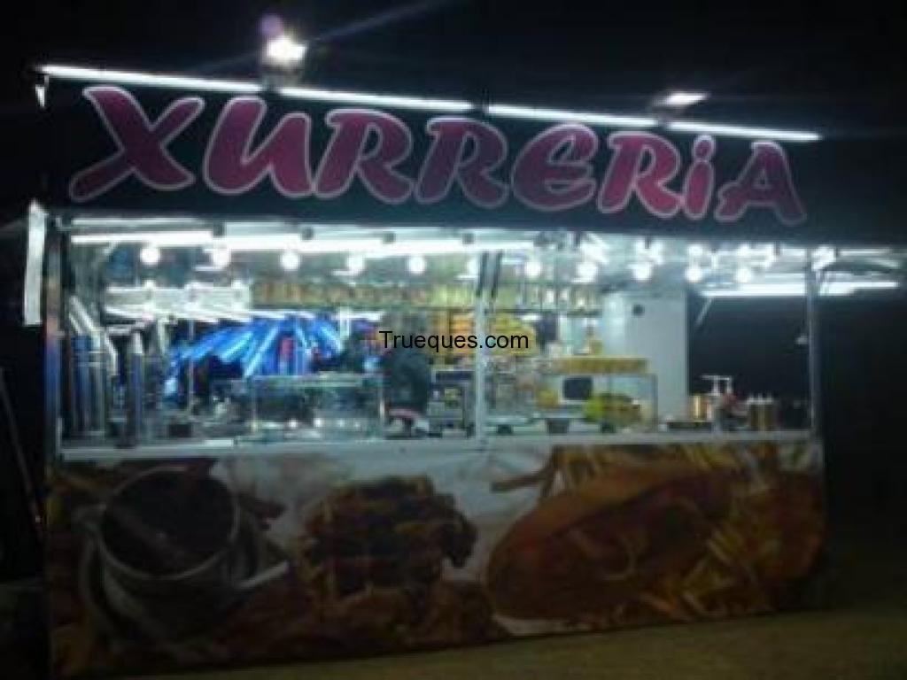 Churreria en remolque