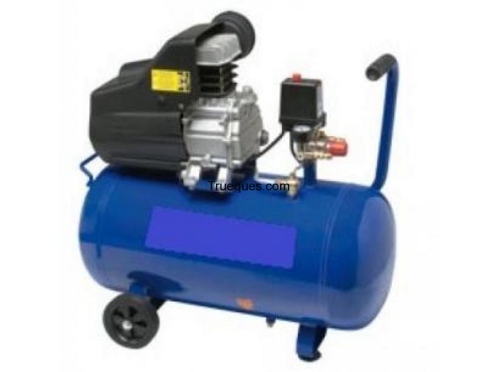 Compresora de 2 hp marca pitbull