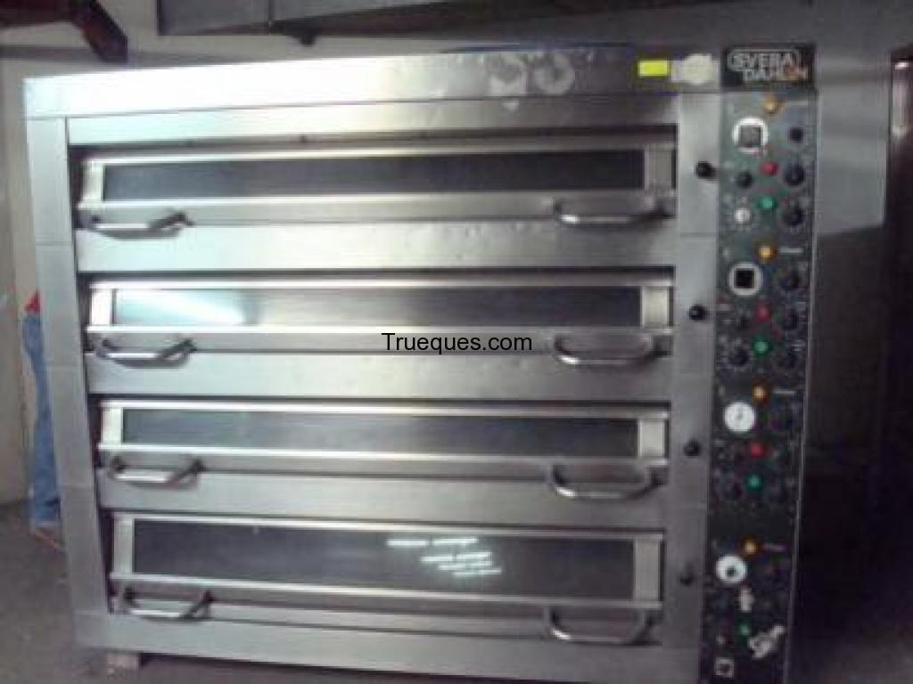 Horno de panaderia de 4 niveles