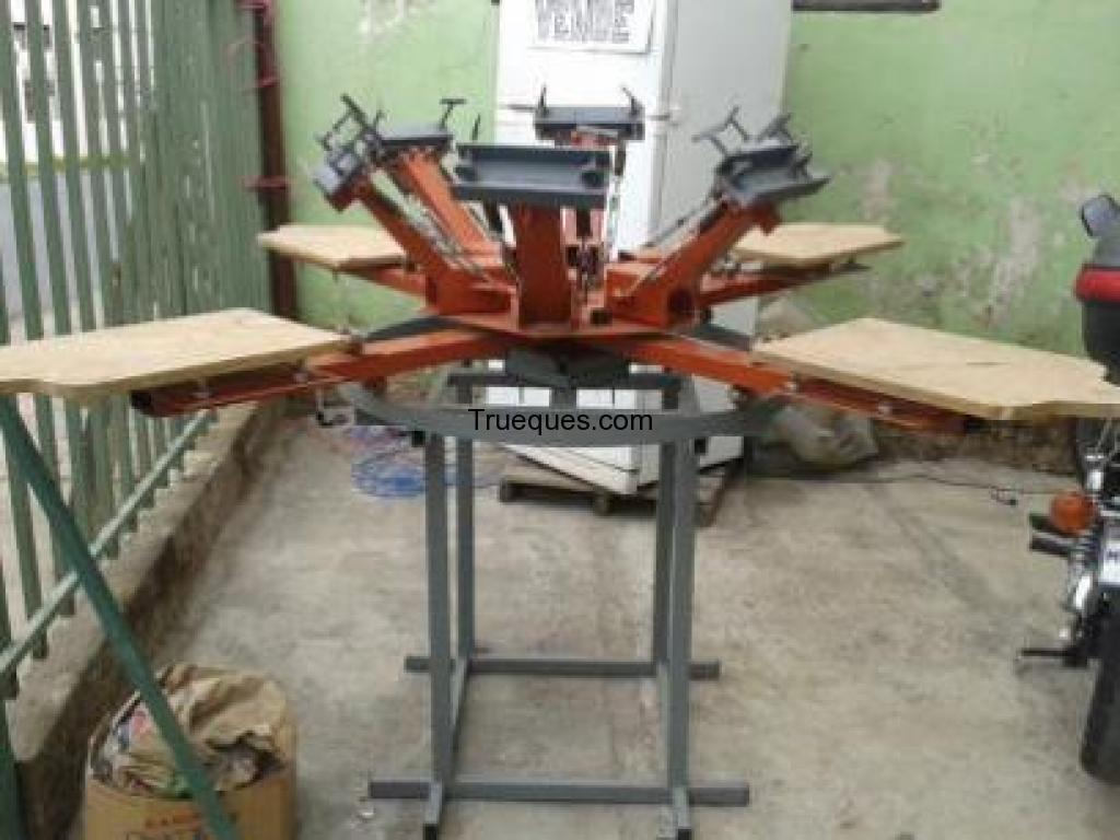 Maquina serigrafia