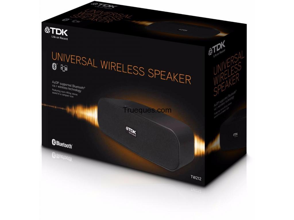 Altavoz bluetooth marca tdk