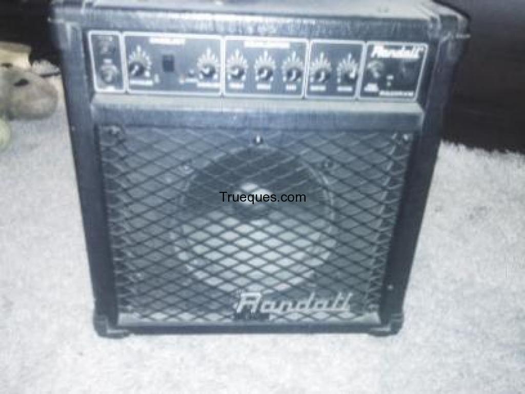 Amplificador de guitarra electica marca randall