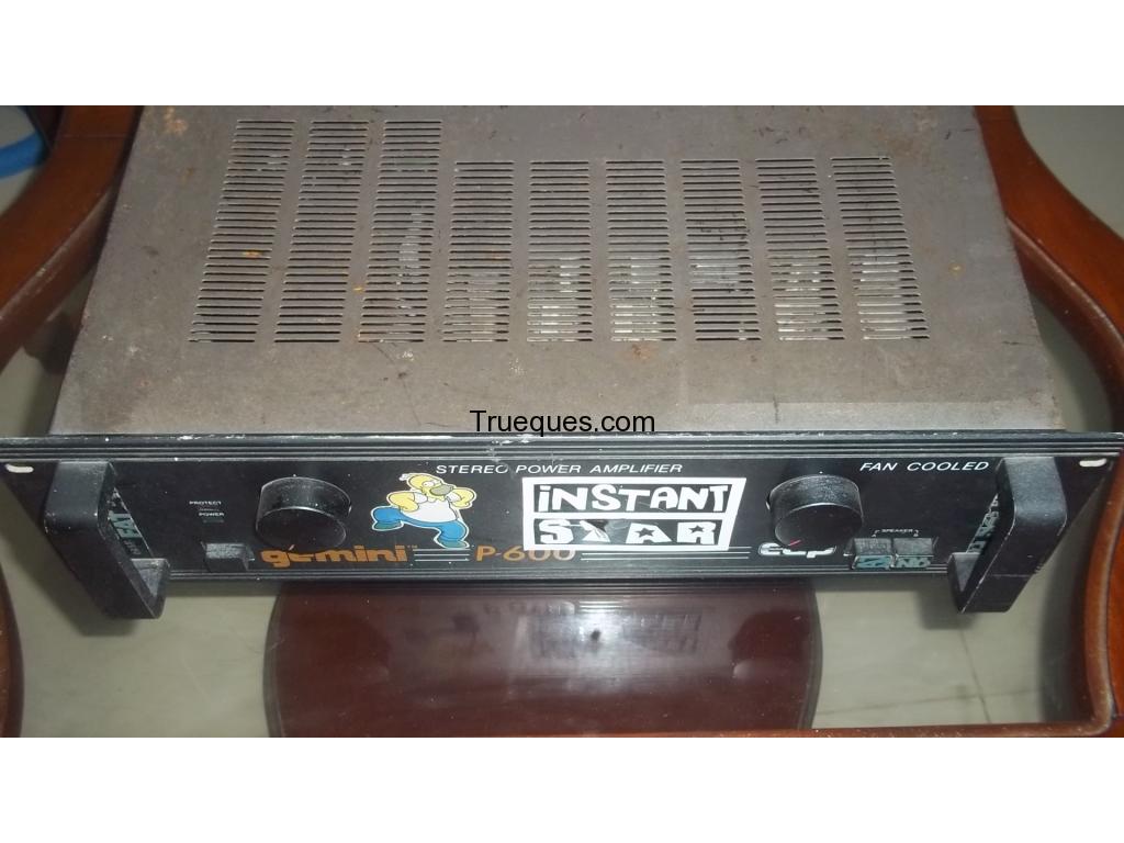 Amplificador de sonido p600 geminis