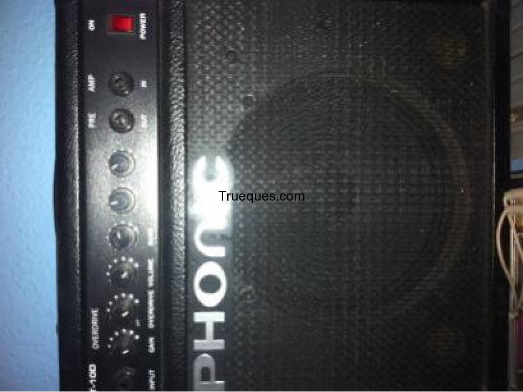 Amplificador phonic gt100