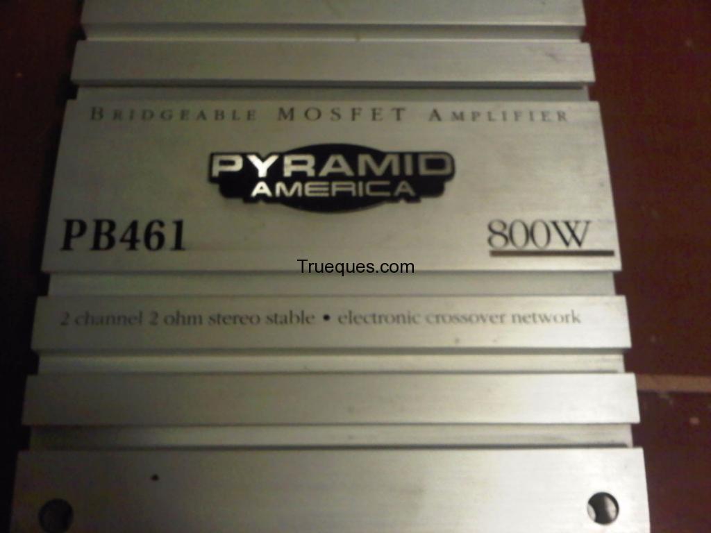 Amplificador piramyde de 800w x 2
