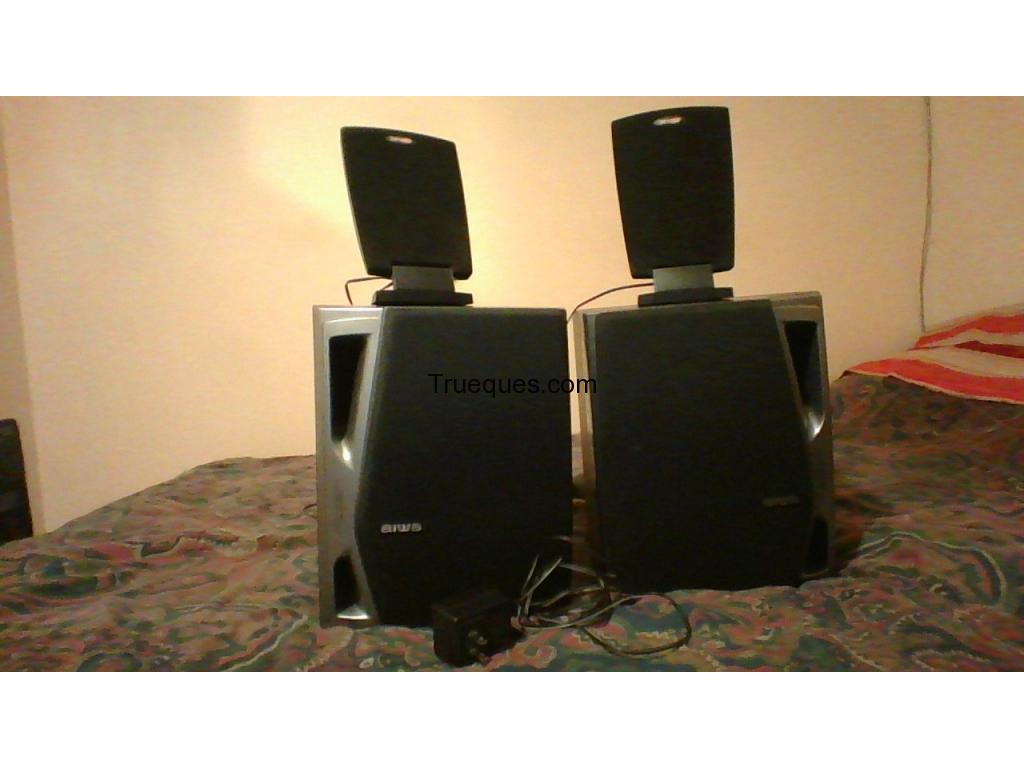Bafles aiwa y compumax