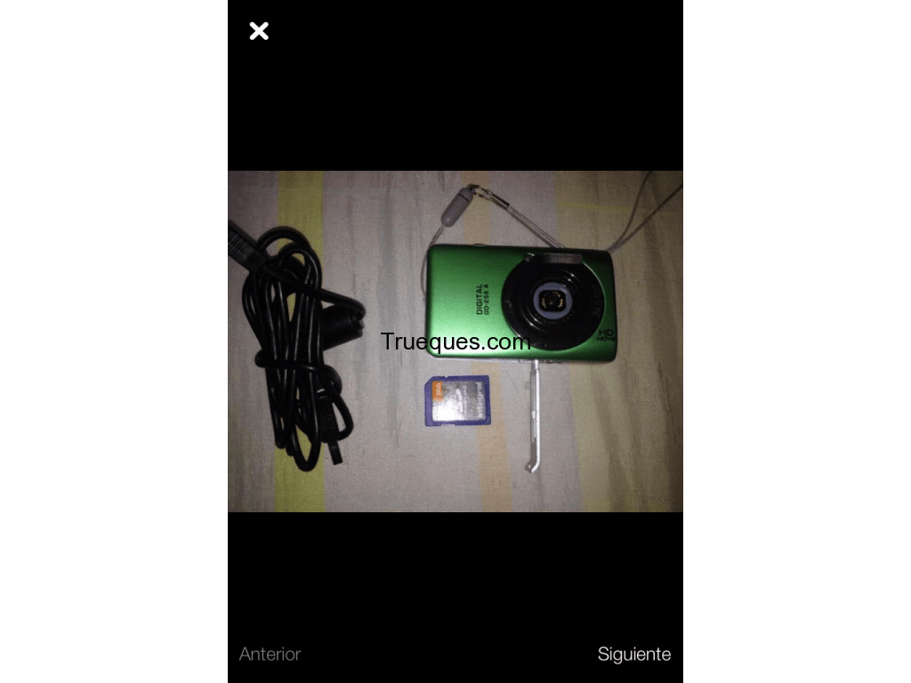 Camara fotografica digital yashica 24 megapixeles producto usado