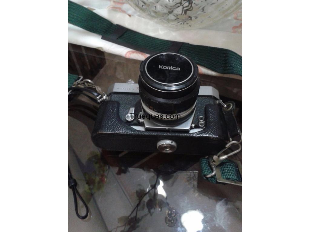 Camara konica autoreflex t