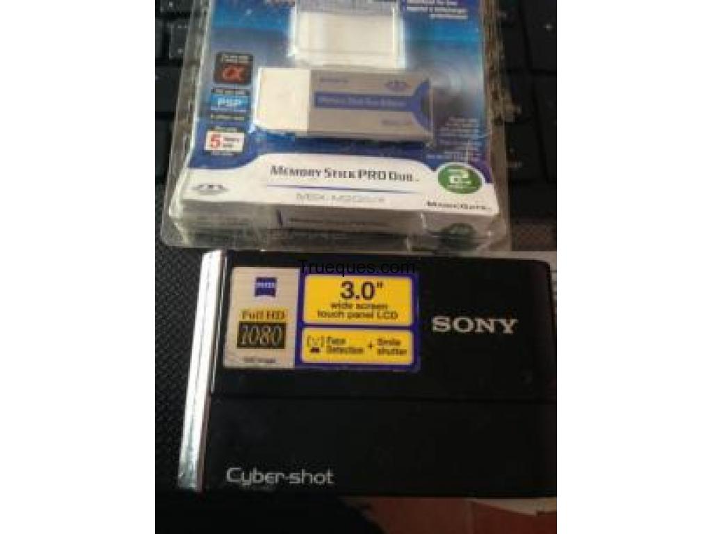 Camara sony semi nueva funciona perfecta mente